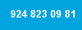 924 823 09 81 924 823 09 81